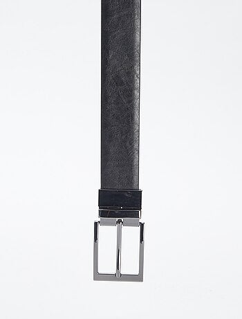Ceinture à boucle réversible