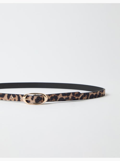 Ceinture à motif animal, mo fashion - Kiabi Ceinture à motif animal, mo fashion - Kiabi