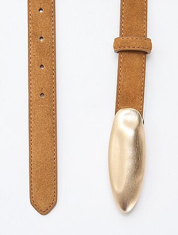 Ceinture aspect suédine