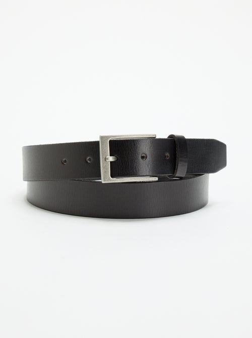 Ceinture basique avec boucle métallique - Kiabi Ceinture basique avec boucle métallique - Kiabi