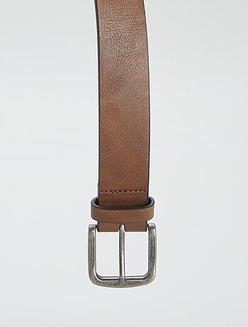 Ceinture basique boucle métallique