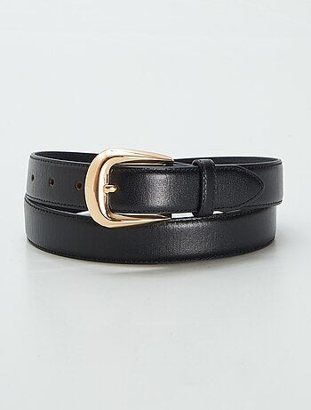 Ceinture basique en cuir
