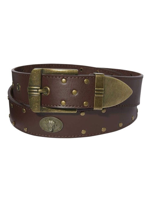 Ceinture Cloûtée en Croûte de cuir - ATLAS FOR MEN - Kiabi Ceinture Cloûtée en Croûte de cuir - ATLAS FOR MEN - Kiabi