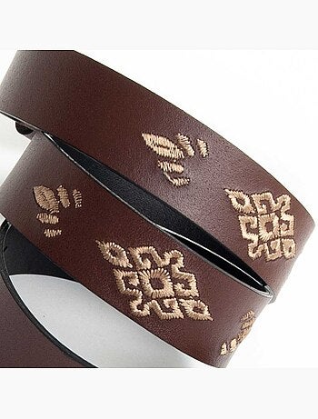 Ceinture Cuir Naturel Purapiel