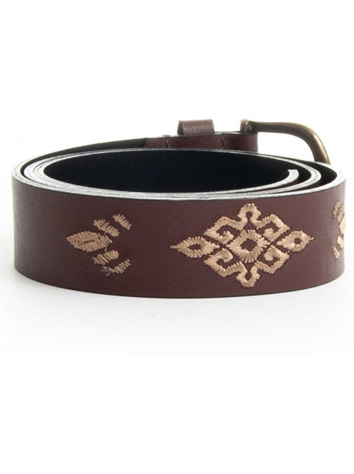 Ceinture Cuir Naturel Purapiel - Kiabi