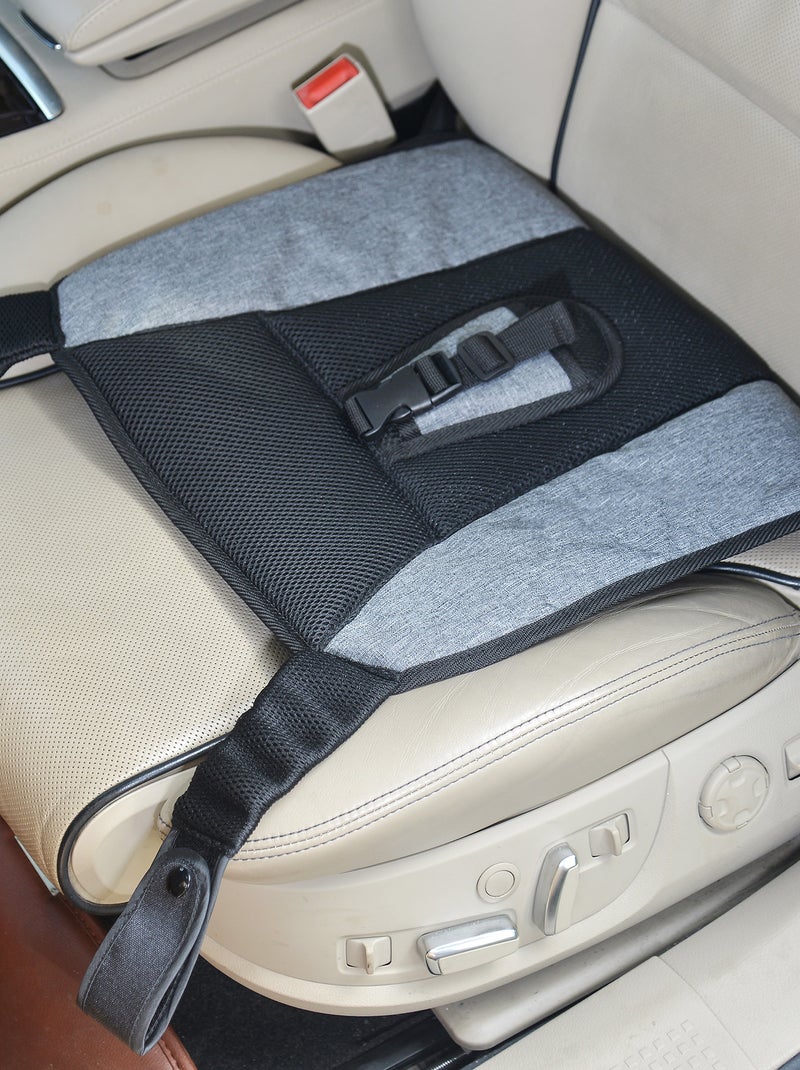 Ceinture de sécurité pour grossesse noir/gris - Kiabi