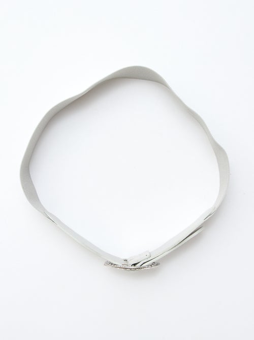 Ceinture élastique avec boucle - Kiabi