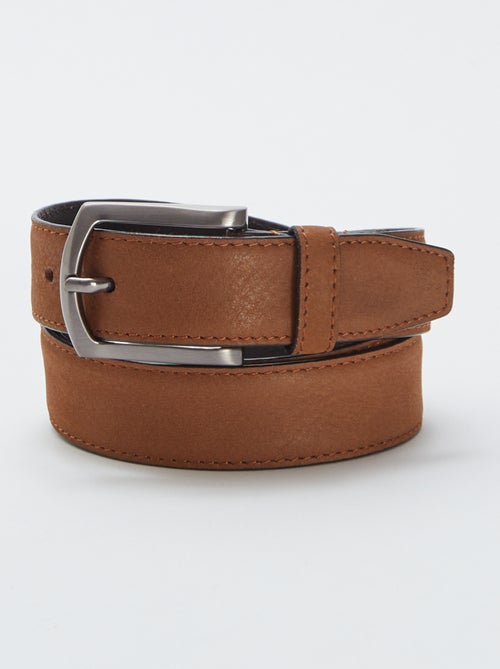 Ceinture en cuir - Kiabi