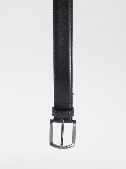 Ceinture en cuir - Kiabi
