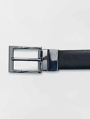 Ceinture en simili réversible