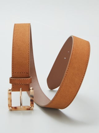 Ceinture en suédine