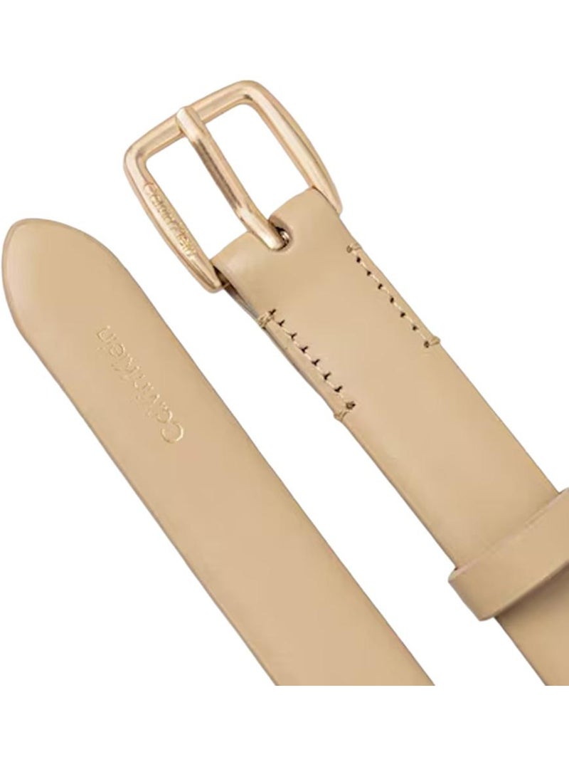 Ceinture Femme Calvin Klein Jeans Beige - Kiabi
