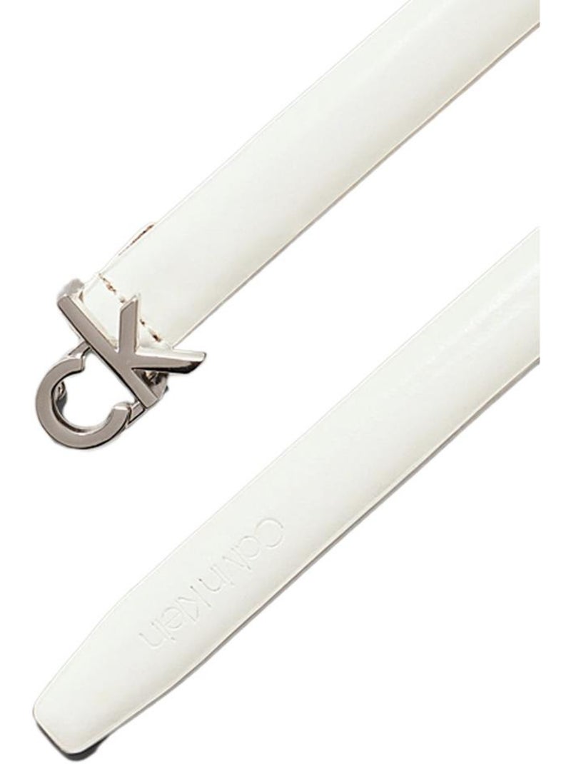 Ceinture Femme Calvin Klein Jeans Blanc - Kiabi