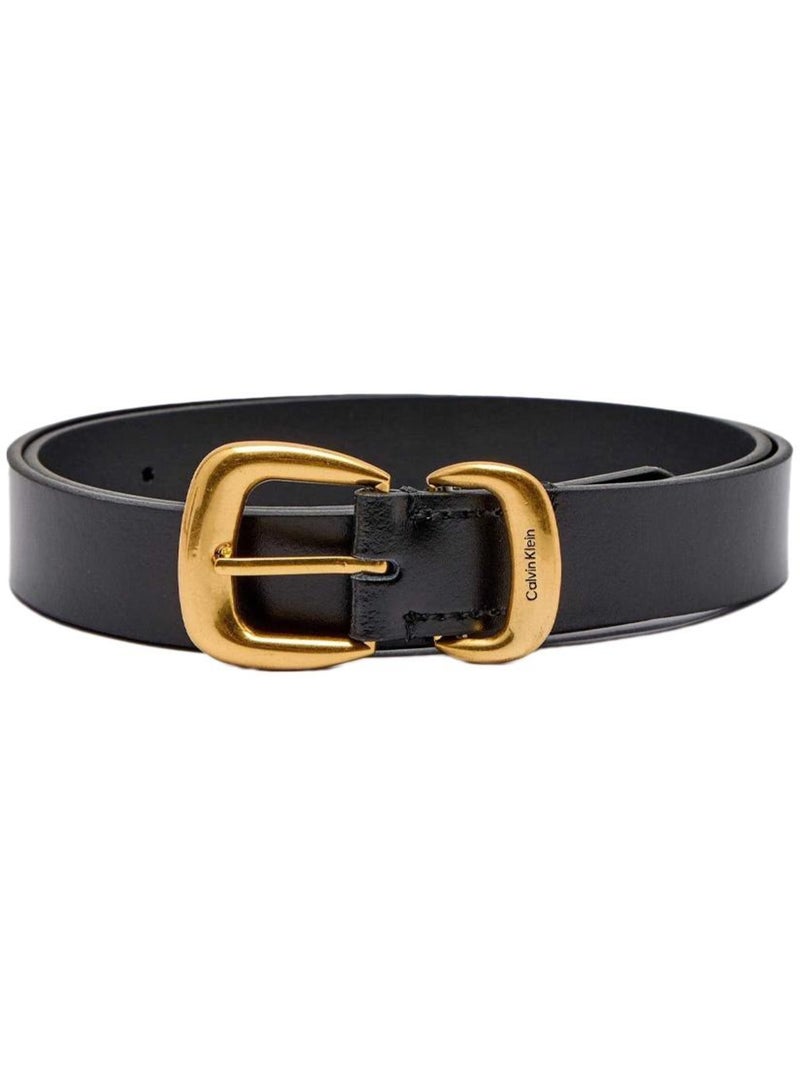 Ceinture Femme Calvin Klein Jeans Noir - Kiabi