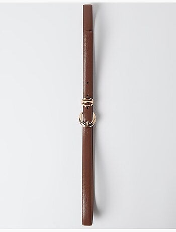 Ceinture fine avec boucle, mo fashion