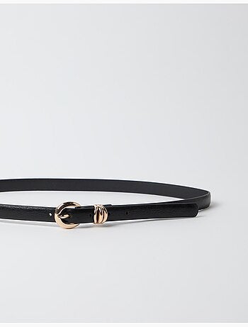 Ceinture fine avec boucle, mo fashion