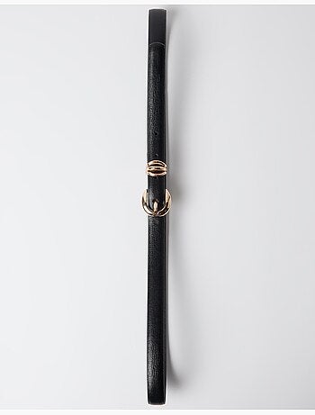 Ceinture fine avec boucle, mo fashion