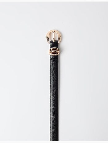 Ceinture fine avec boucle, mo fashion