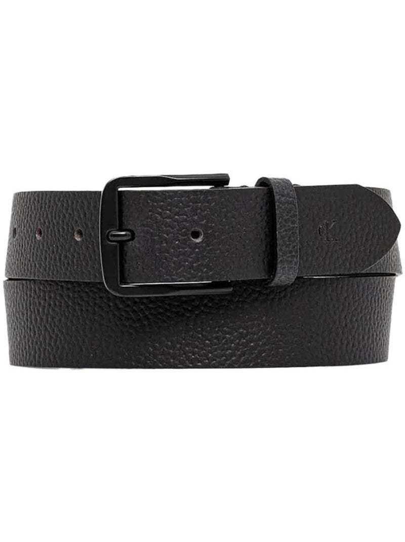 Ceinture Homme Calvin Klein Jeans Noir - Kiabi