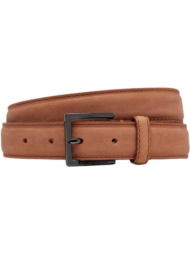 Ceinture Homme Tommy Hilfiger Marron cappuccino - Kiabi