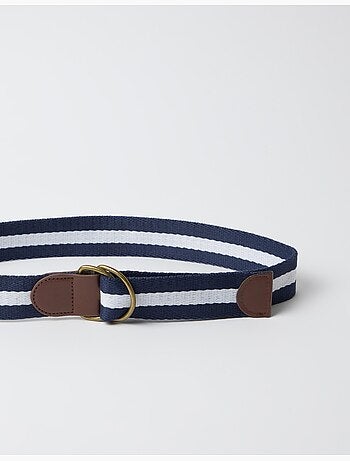 Ceinture rayée, mo fashion