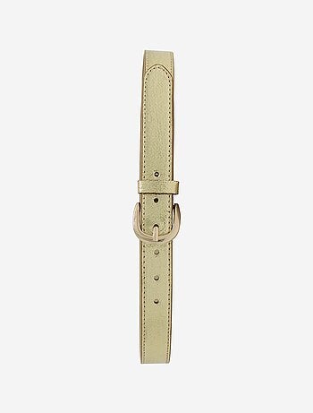 Ceinture texturée et irisée