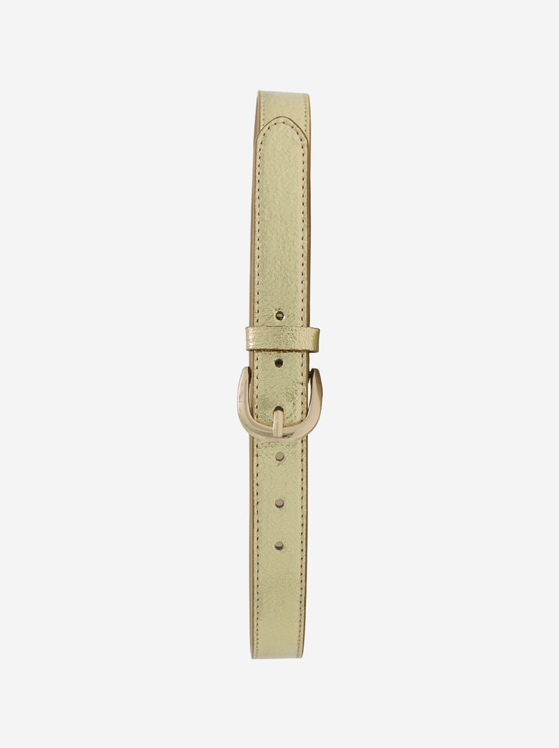 Ceinture texturée et irisée BEIGE - Kiabi
