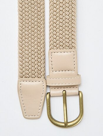 Ceinture tressée