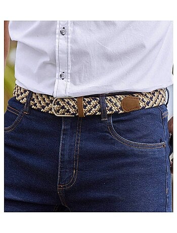 Ceinture Tressée Stretch Confort - ATLAS FOR MEN