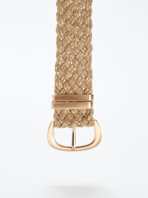 Ceintuur van jute met pailletten - Kiabi
