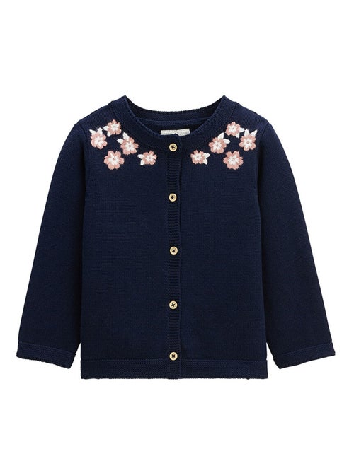 Celeste gebreid vest voor kinderen - Kiabi