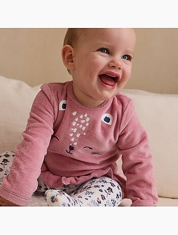 Celeste velours babypyjama