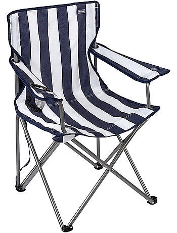 Chaise de camping pliante avec porte-gobelet aktive