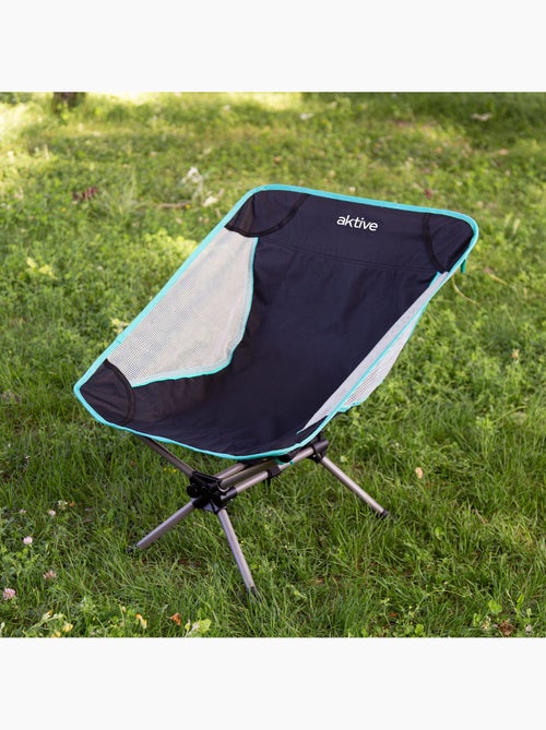 Chaise de camping pliante ultra-compacte avec sac de transport aktive - Kiabi
