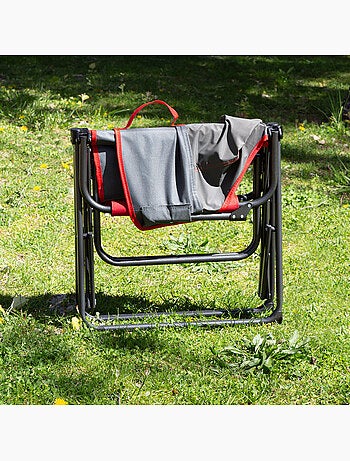 Chaise de directeur de camping pliante avec pliage compact aktive