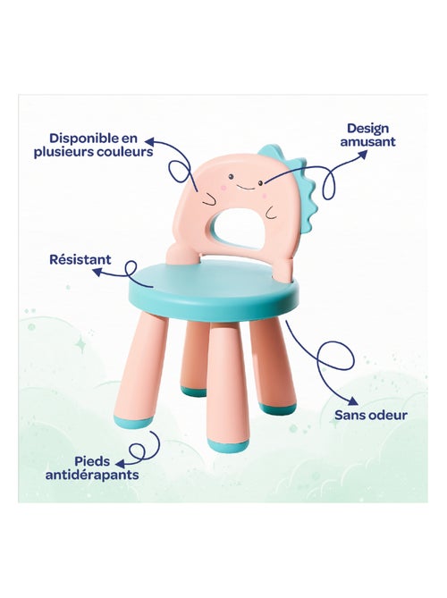 Chaise enfant DINO | SUPERBE BEBE - Kiabi Chaise enfant DINO | SUPERBE BEBE - Kiabi