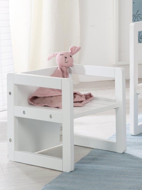 Chaise enfant évolutive et réversible en bois - roba - Kiabi Chaise enfant évolutive et réversible en bois - roba - Kiabi
