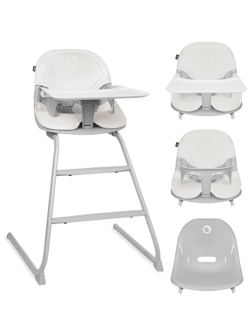 Chaise haute évolutive LIONELO Dalia - Jusqu’à 60 kg - Ultra légère - Kiabi
