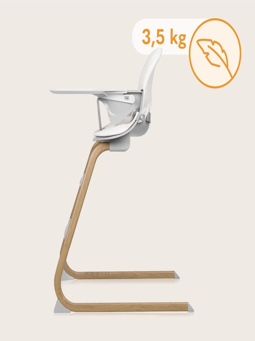 Chaise haute évolutive LIONELO Dalia - Jusqu’à 60 kg - Ultra légère - Kiabi