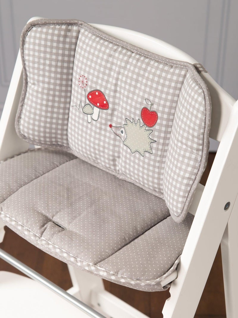 Chaise haute évolutive 'Sit Up III' + Coussin 'Adam & Eule' ROBA Blanc - Kiabi