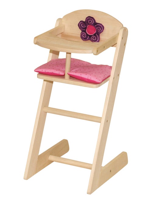 Chaise haute pour poupée en bois 'Happy Fee' ROBA - Kiabi