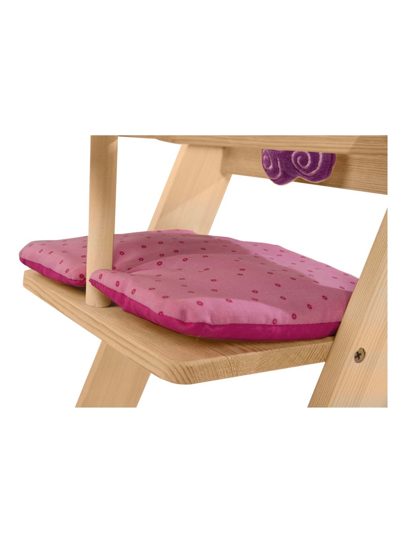 Chaise haute pour poupée en bois 'Happy Fee' ROBA Bois naturel - Kiabi