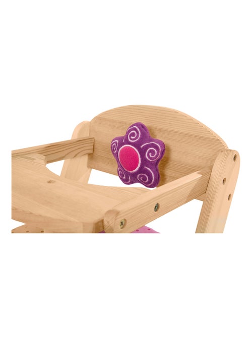 Chaise haute pour poupée en bois 'Happy Fee' ROBA - Kiabi