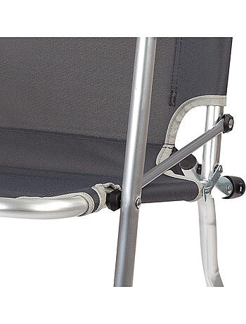 Chaise pliante fixe en aluminium aktive camping