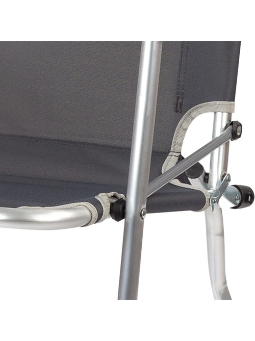 Chaise pliante fixe en aluminium aktive camping - Kiabi