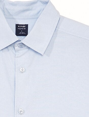 Chambray overhemd - collectie makkelijk aan te trekken