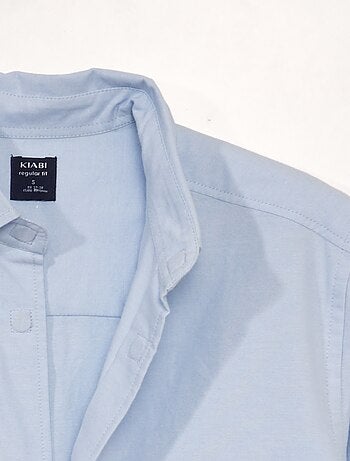 Chambray overhemd - collectie makkelijk aan te trekken