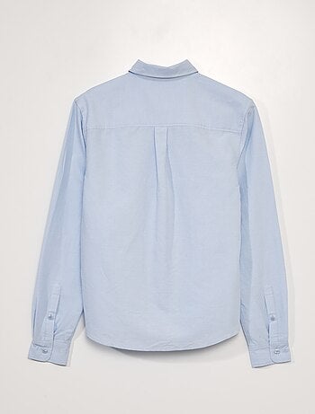 Chambray overhemd - collectie makkelijk aan te trekken