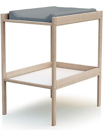 Chambre bébé lit et table à langer en bois milo