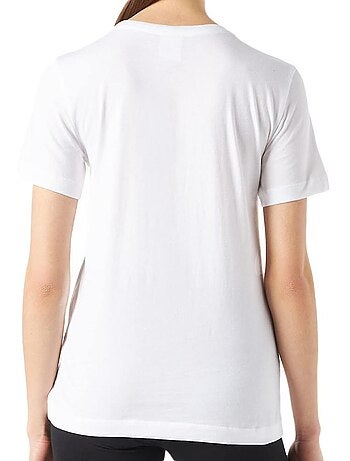 Champion wit t-shirt voor dames met ronde hals